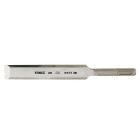 Machine chisel with shank mounting