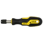 Magnetic screwdriver with quick release chuck for bits