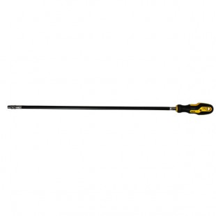 Screwdriver with long flexible blade for bits 1/4''