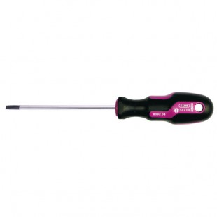 Slotted screwdriver for electro mechanics