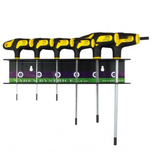 Set of screwdrivers in a stand 6pcs
