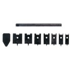 Set of spade drill bits for woodworking