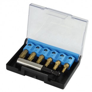 Sets of bits with magnetic holder Tin