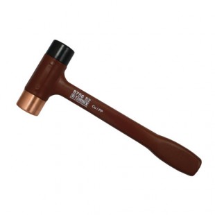 Mallet with copper and plastic face