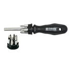 Magnetic screwdriver with bits