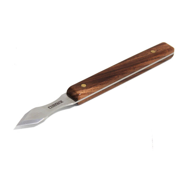 Narex Dual Bevel Marking Knife Stainless Steel Blade Rosewood Handle Finger  Indents (0.060 Thick Blade)